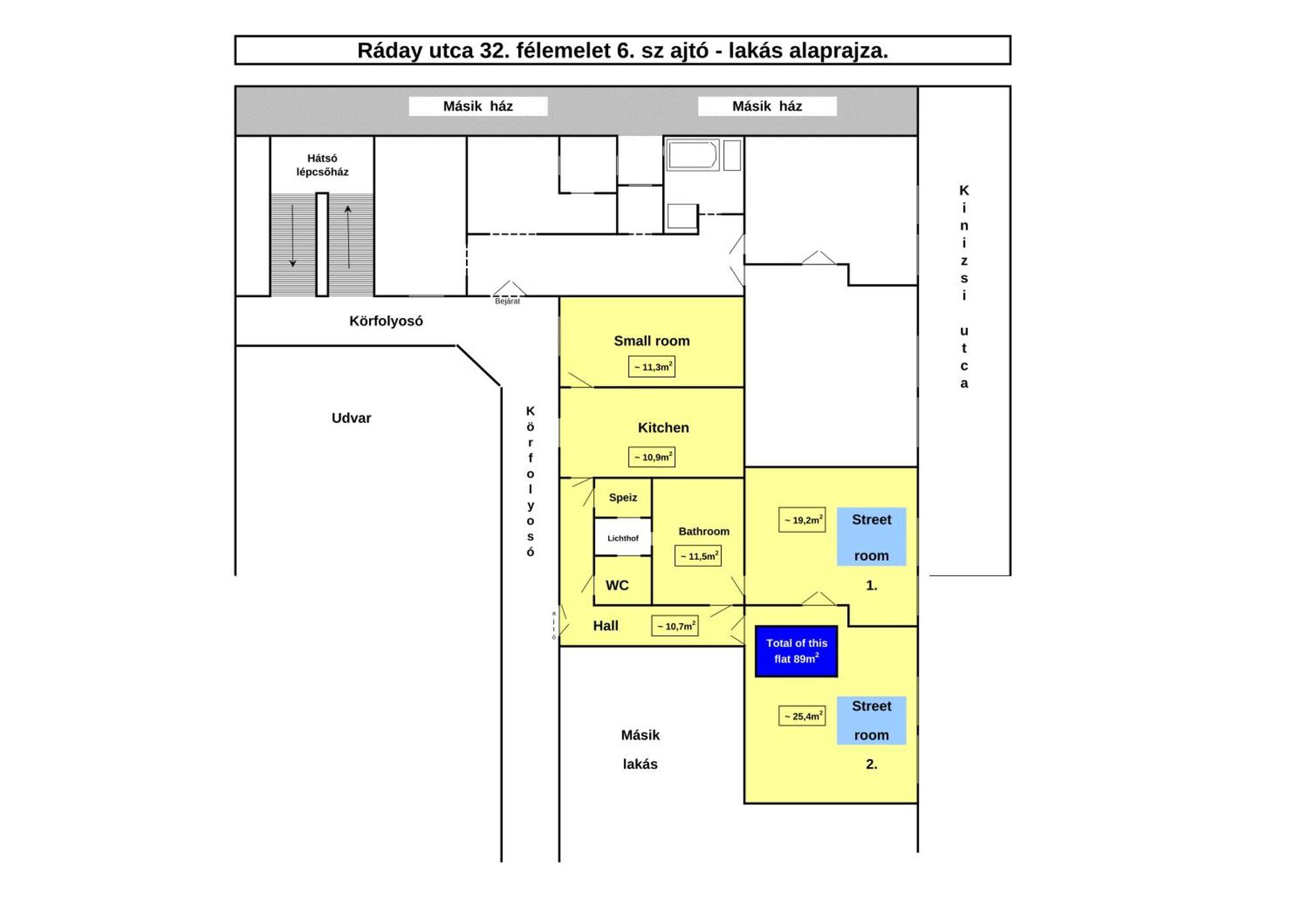 Cozy Apartment On Raday Corso 布达佩斯 外观 照片